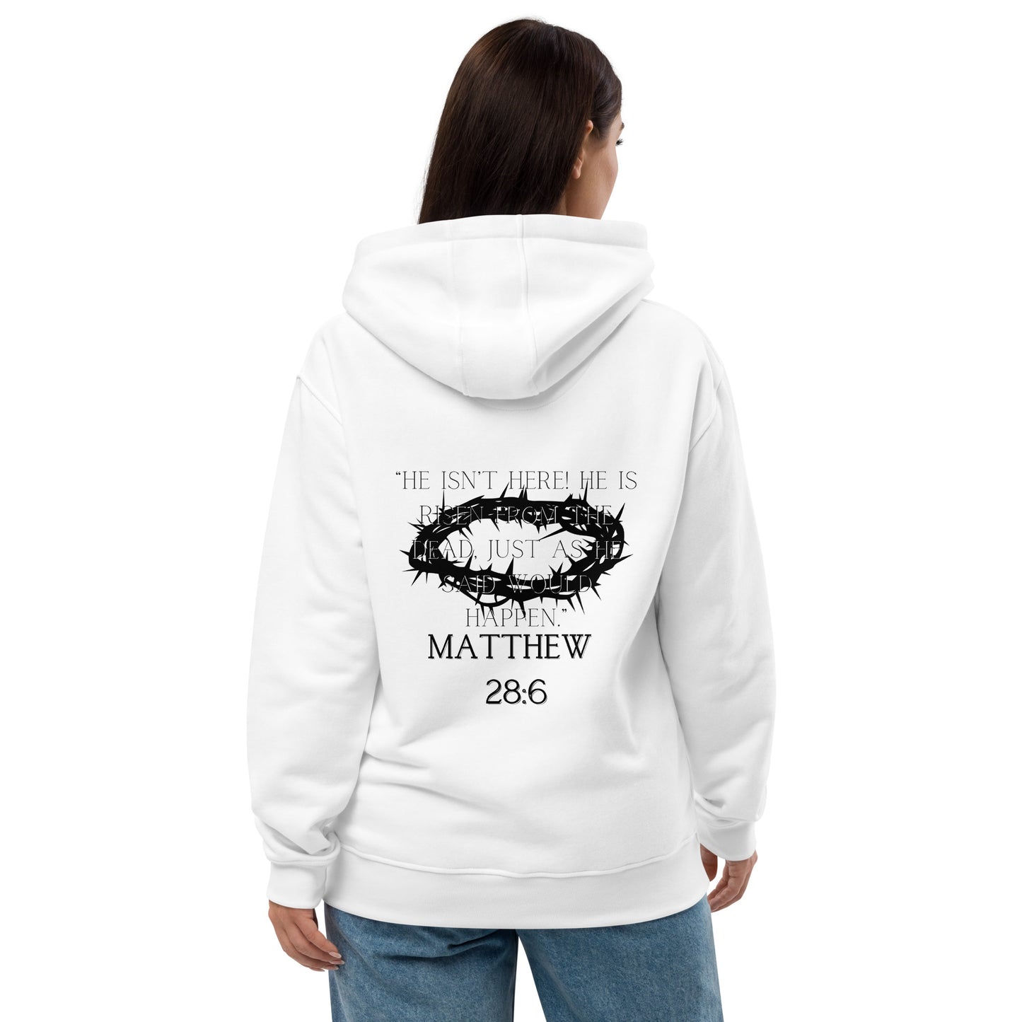 HE HAS RISEN PREMIUM HOODIE