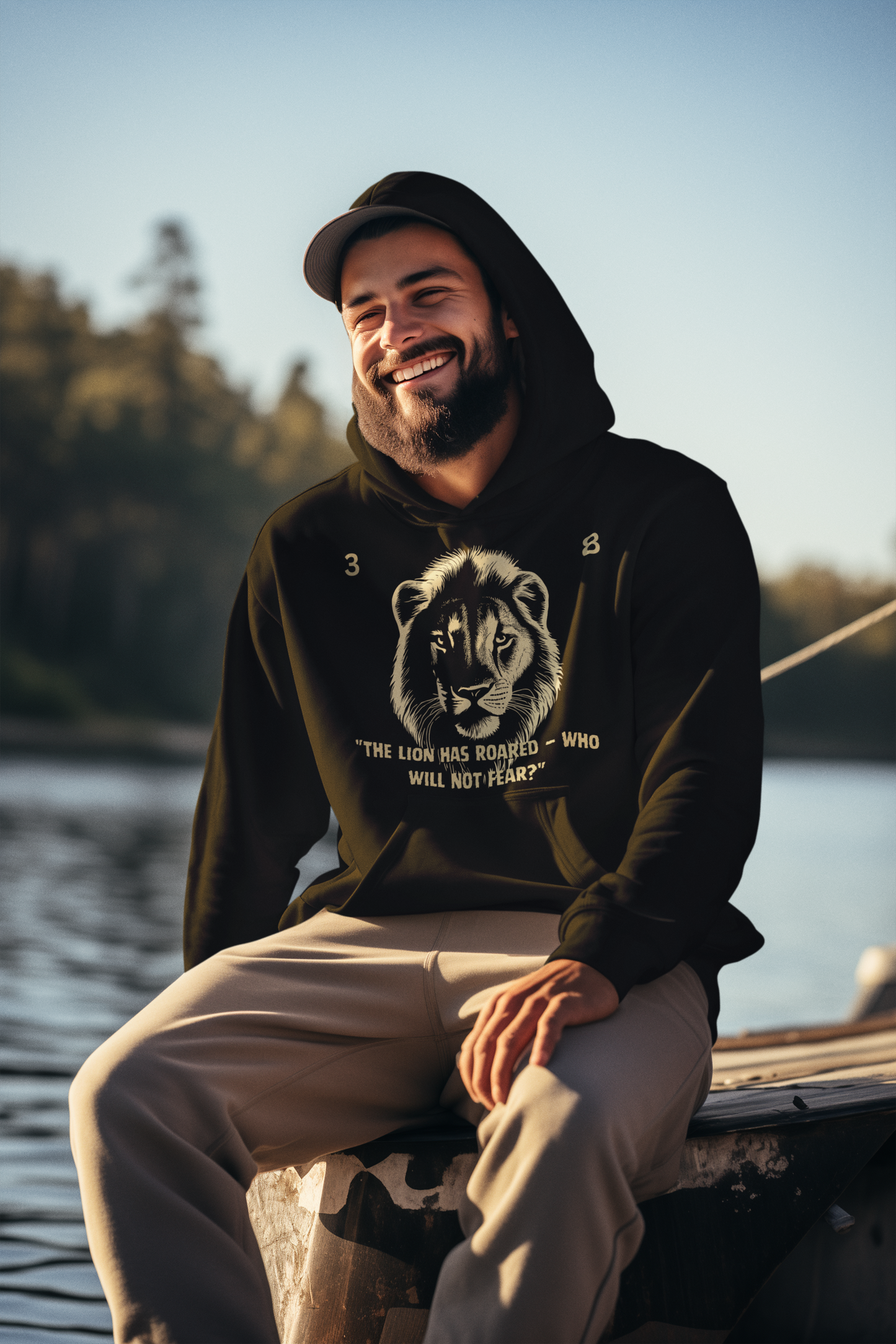 LIONS STARE PREMIUM HOODIE